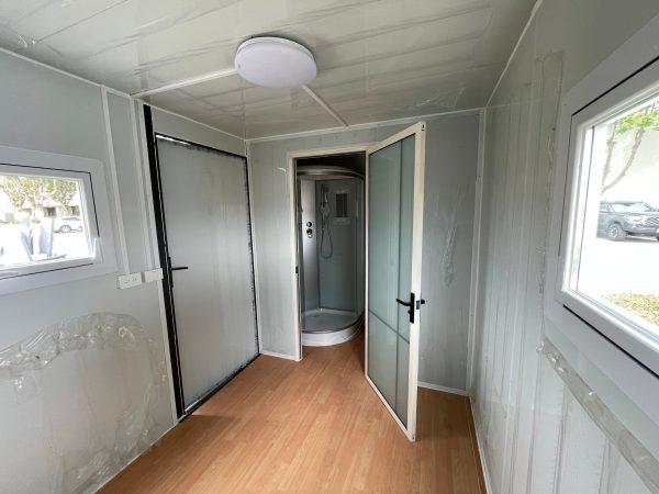 13 ft. x 8 ft. x 8 ft Tiny House Prefab Modular Mobile Office Garden Office Pod Small Log Cabin Studio Bathroom Included - Image 6