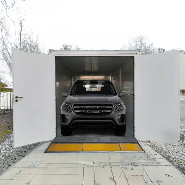 20 ft. x 8 ft. x 8 ft. Foldable Carport Car Garage Storage Shed with Double Door for Sedan SUV Pickup Truck Van (320 sq. ft.) - Image 5